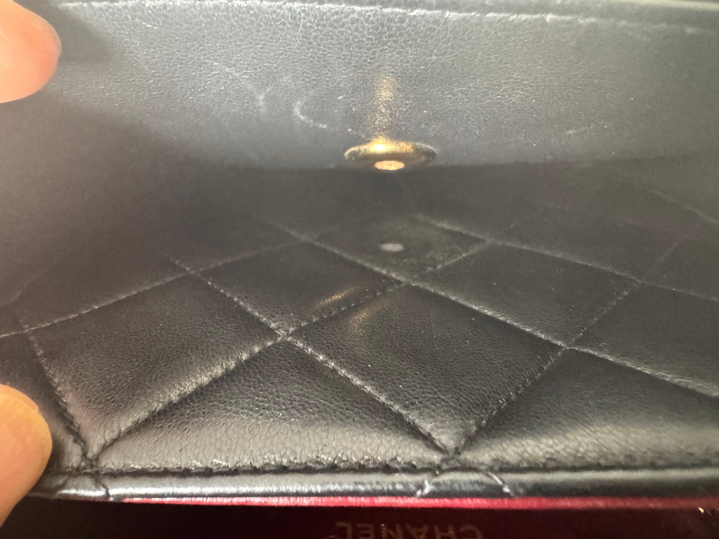 Rare Chanel Black Lambskin with 24K Gold Bijoux Chain