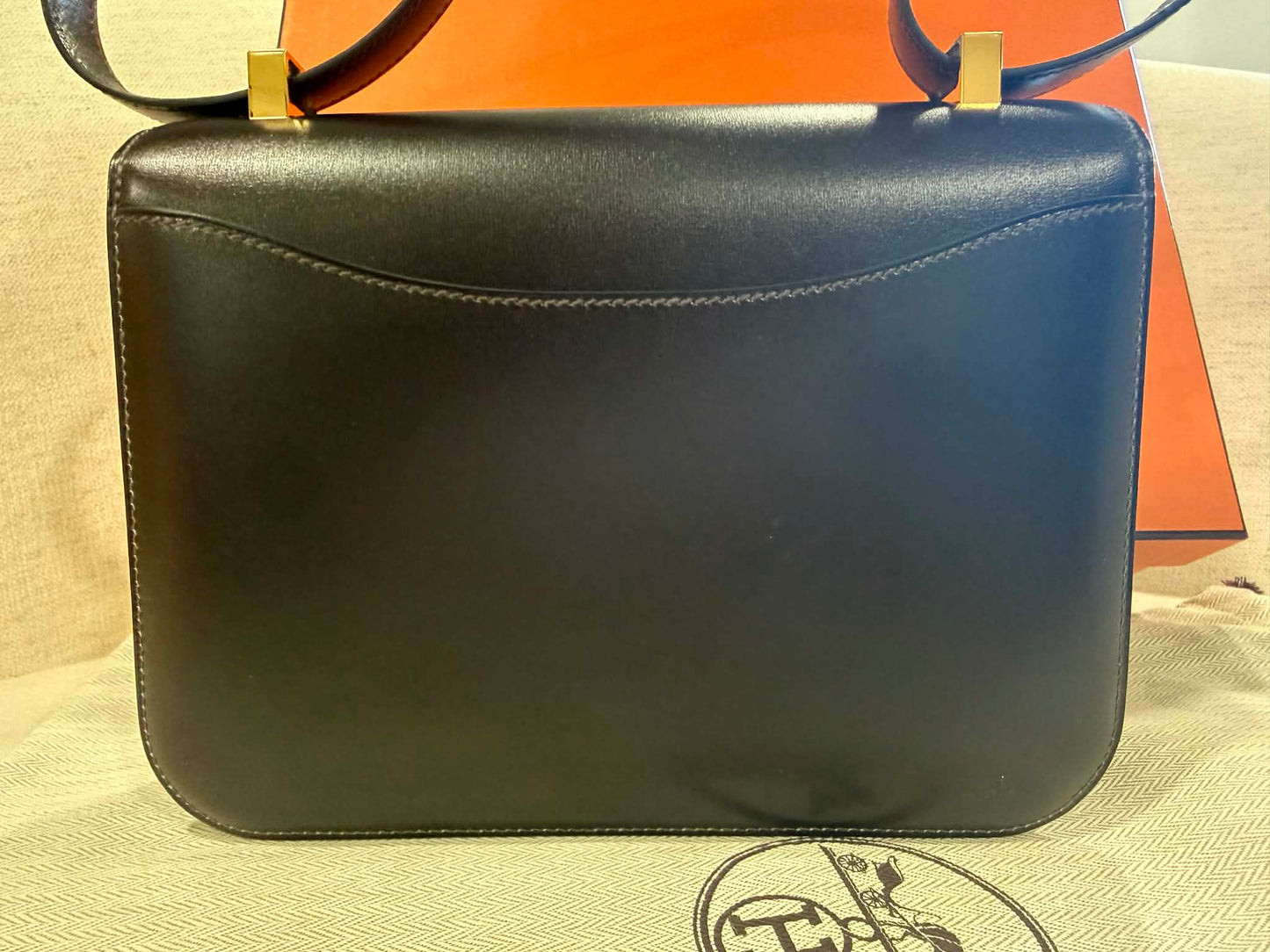 Constance 24 Chocolate Box Leather GHW