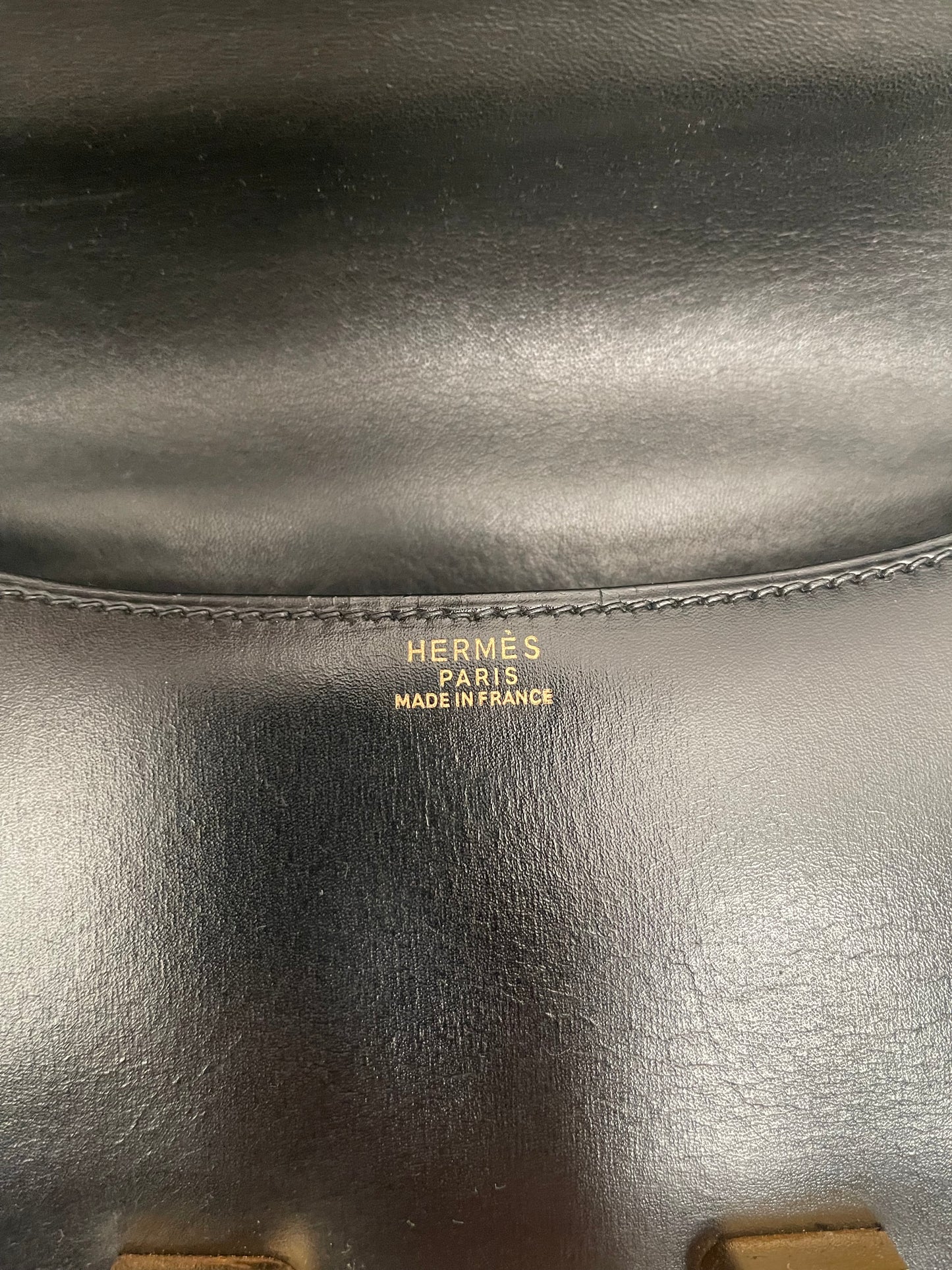 Vintage Hermes Constance 23 Black Box GHW
