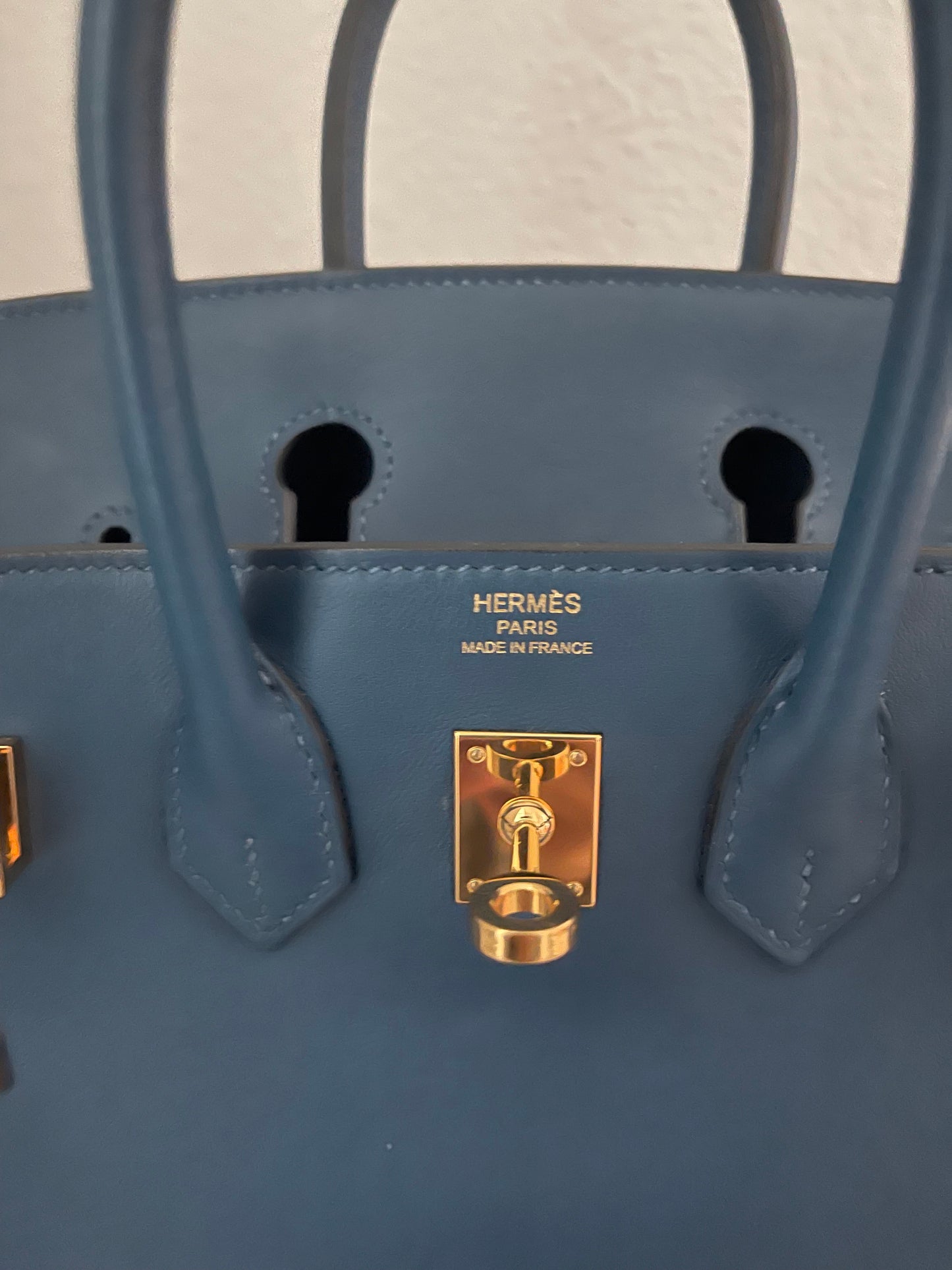 Hermes Birkin 25 Deep Bleu Swift GHW