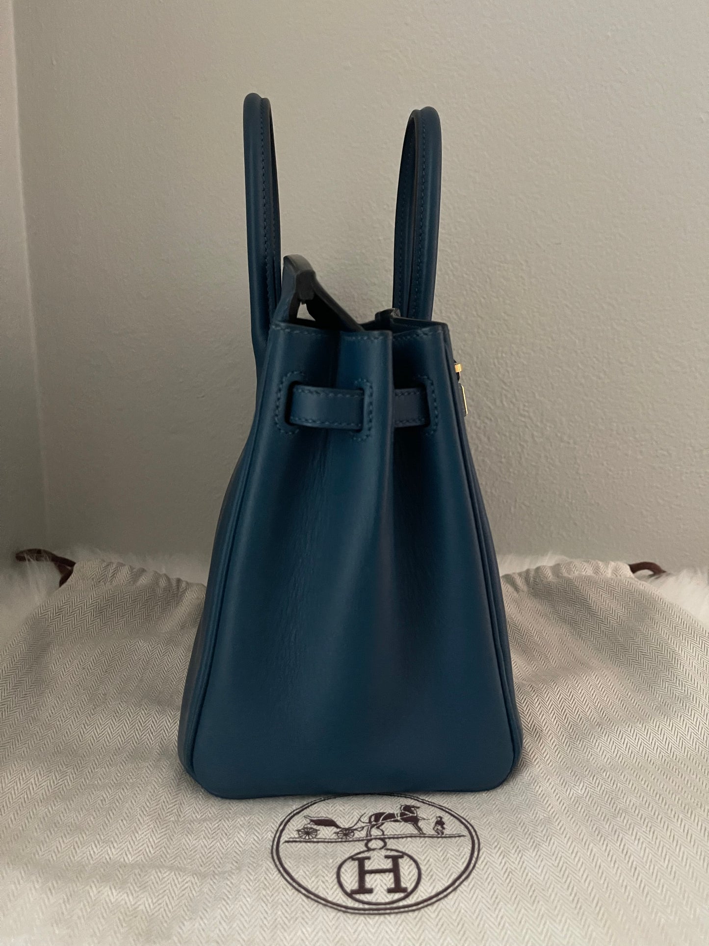Hermes Birkin 25 Deep Bleu Swift GHW