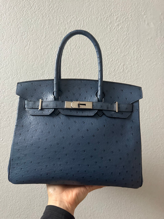 Hermes Birkin 30 Ostrich