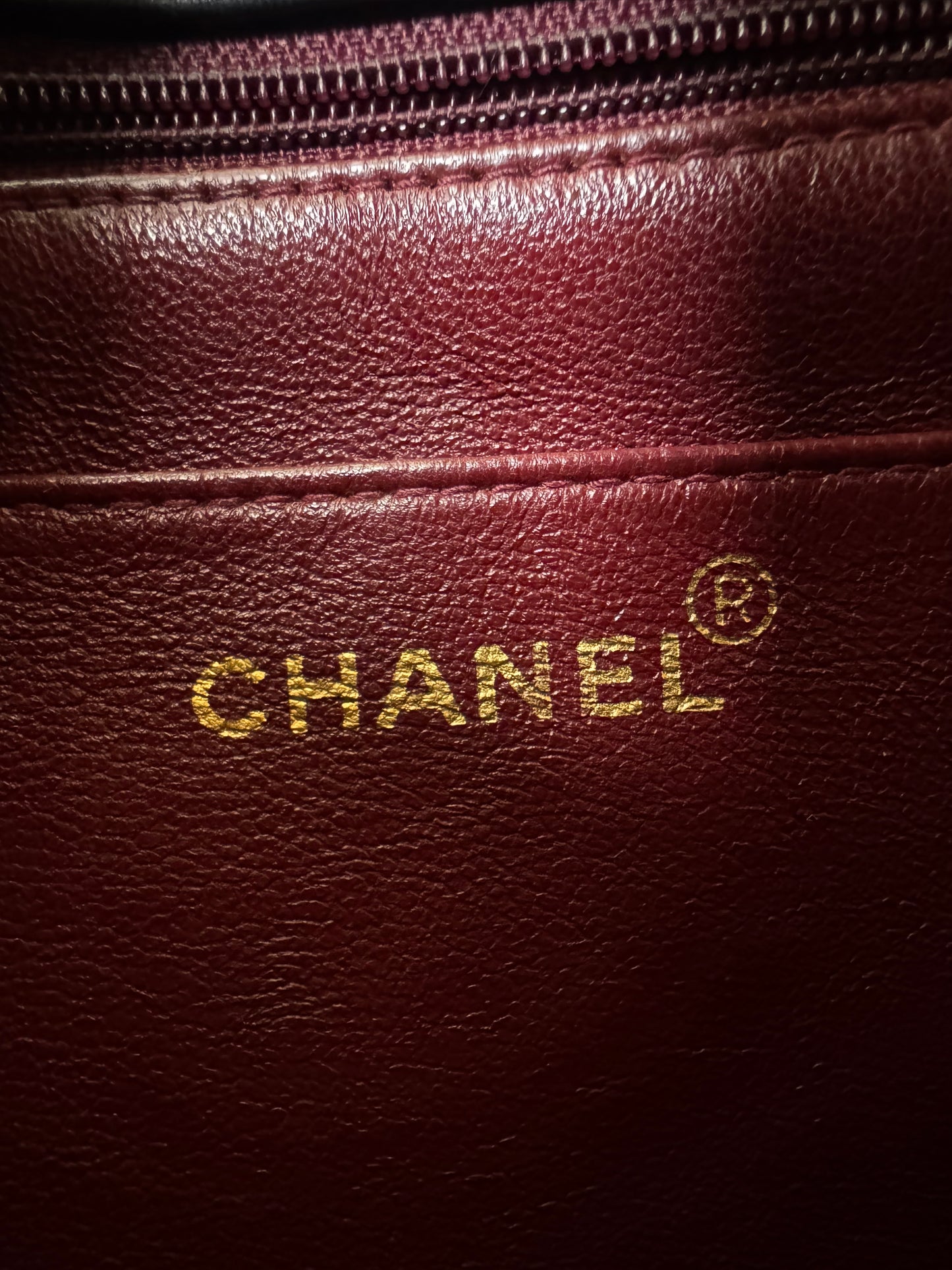 Rare Chanel Black Lambskin with 24K Gold Bijoux Chain